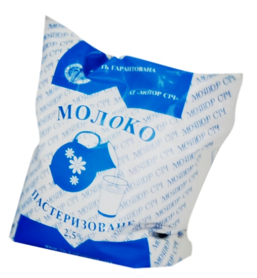 Молоко коров'яче МОТОР СІЧ пастеризоване, 2,5%, 500г